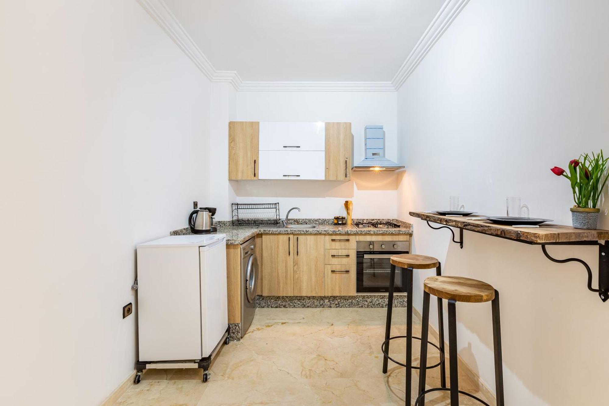 Magnificent Apartment In Gueliz - 100% Equipped Marraquexe Exterior foto